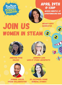 Women in STEAM Event Flyer